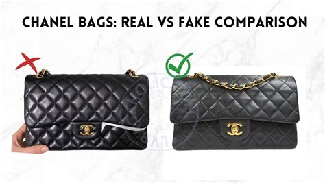 Chanel replica vs real